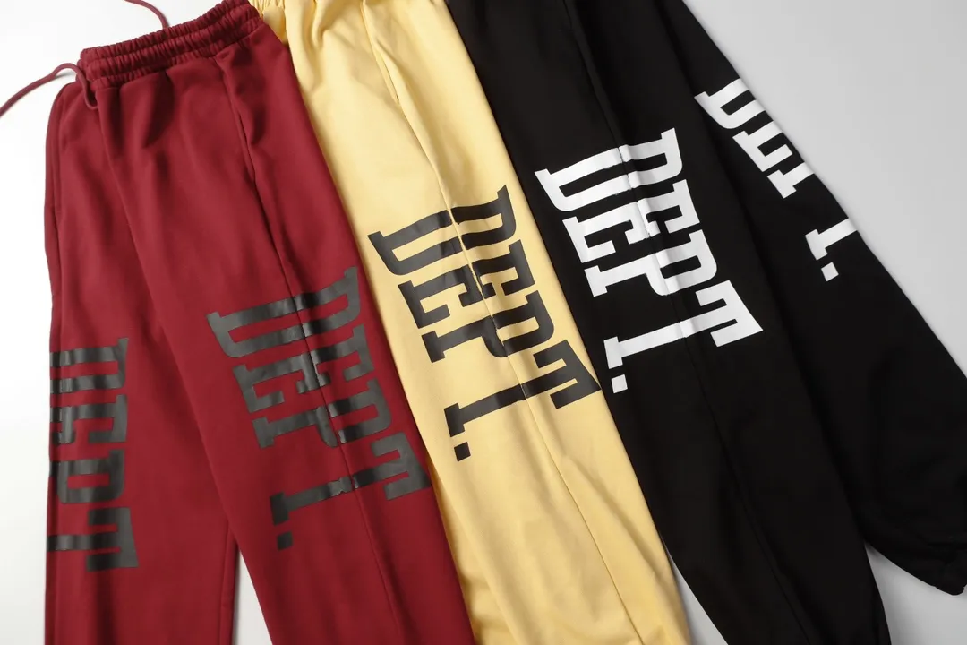 GALLERY.DEPT trendy casual long sweatpants Style number: 250#p170 Color: apricot blue yellow burgundy Size: S M L XL